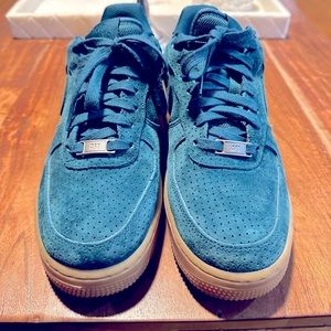 WMNS AIR FORCE 1 '07 SUEDE TEAL GUM women’s 8